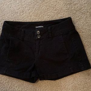 EXPRESS-- Black Jeans Shorts Size: 00